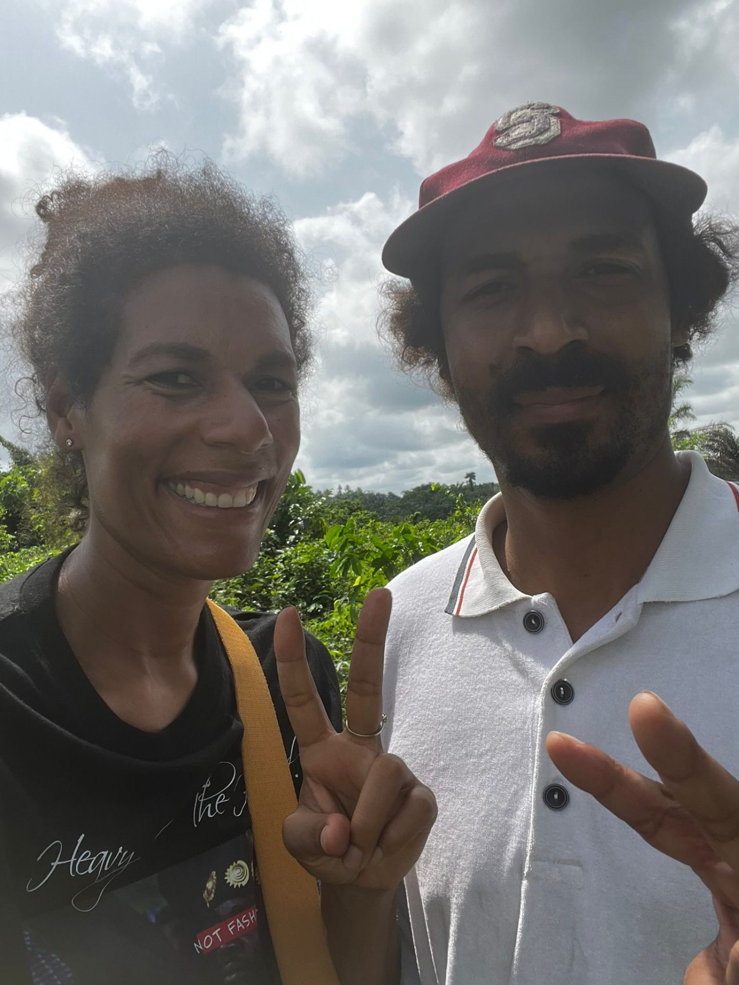 Akua und Timmi in Ghana